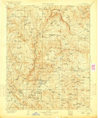 Kaiser California Historical topographic map, 1:125000 scale, 30 X 30 Minute, Year 1904