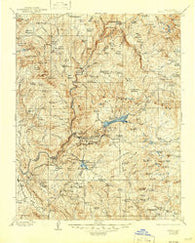 Kaiser California Historical topographic map, 1:125000 scale, 30 X 30 Minute, Year 1904