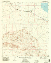 Kane Spring California Historical topographic map, 1:24000 scale, 7.5 X 7.5 Minute, Year 1992