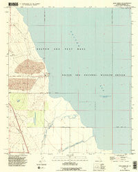 Kane Spring NE California Historical topographic map, 1:24000 scale, 7.5 X 7.5 Minute, Year 1992