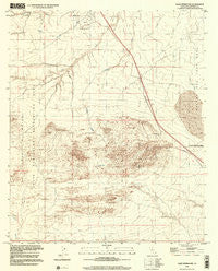 Kane Spring NW California Historical topographic map, 1:24000 scale, 7.5 X 7.5 Minute, Year 1998