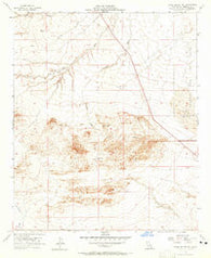 Kane Spring NW California Historical topographic map, 1:24000 scale, 7.5 X 7.5 Minute, Year 1956
