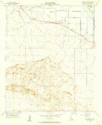 Kane Spring California Historical topographic map, 1:24000 scale, 7.5 X 7.5 Minute, Year 1956