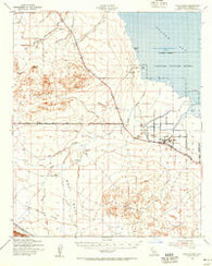 Kane Spring California Historical topographic map, 1:62500 scale, 15 X 15 Minute, Year 1940