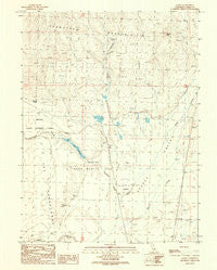 Karlo California Historical topographic map, 1:24000 scale, 7.5 X 7.5 Minute, Year 1989