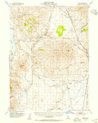 Karlo California Historical topographic map, 1:62500 scale, 15 X 15 Minute, Year 1954