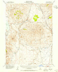 Karlo California Historical topographic map, 1:62500 scale, 15 X 15 Minute, Year 1954