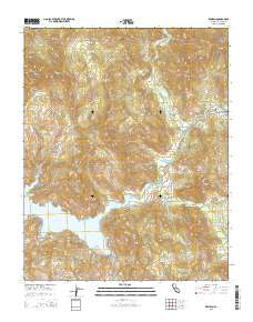 Kaweah California Current topographic map, 1:24000 scale, 7.5 X 7.5 Minute, Year 2015