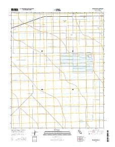Kearney Park California Current topographic map, 1:24000 scale, 7.5 X 7.5 Minute, Year 2015
