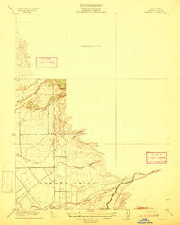 Keefers California Historical topographic map, 1:31680 scale, 7.5 X 7.5 Minute, Year 1912