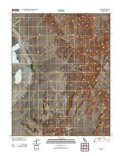Keeler California Historical topographic map, 1:24000 scale, 7.5 X 7.5 Minute, Year 2012