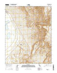 Keeler California Current topographic map, 1:24000 scale, 7.5 X 7.5 Minute, Year 2015