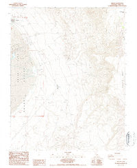 Keeler California Historical topographic map, 1:24000 scale, 7.5 X 7.5 Minute, Year 1987