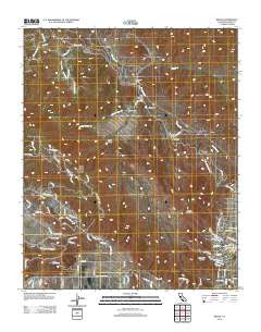 Keene California Historical topographic map, 1:24000 scale, 7.5 X 7.5 Minute, Year 2012
