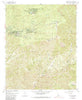 Keller Peak California Historical topographic map, 1:24000 scale, 7.5 X 7.5 Minute, Year 1967