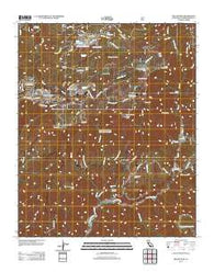 Keller Peak California Historical topographic map, 1:24000 scale, 7.5 X 7.5 Minute, Year 2012