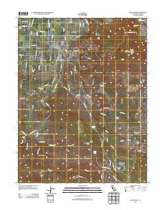 Kelseyville California Historical topographic map, 1:24000 scale, 7.5 X 7.5 Minute, Year 2012