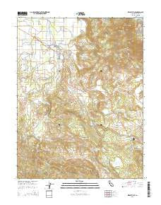 Kelseyville California Current topographic map, 1:24000 scale, 7.5 X 7.5 Minute, Year 2015