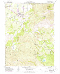 Kelseyville California Historical topographic map, 1:24000 scale, 7.5 X 7.5 Minute, Year 1959