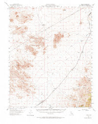 Kelso California Historical topographic map, 1:62500 scale, 15 X 15 Minute, Year 1955