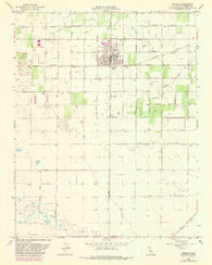 Kerman California Historical topographic map, 1:24000 scale, 7.5 X 7.5 Minute, Year 1963