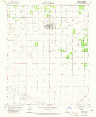Kerman California Historical topographic map, 1:24000 scale, 7.5 X 7.5 Minute, Year 1963