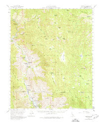 Kernville California Historical topographic map, 1:62500 scale, 15 X 15 Minute, Year 1956