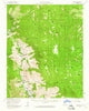 Kernville California Historical topographic map, 1:62500 scale, 15 X 15 Minute, Year 1956