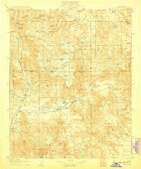 Kernville California Historical topographic map, 1:125000 scale, 30 X 30 Minute, Year 1908