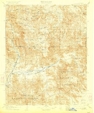 Kernville California Historical topographic map, 1:125000 scale, 30 X 30 Minute, Year 1908
