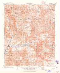 Kernville California Historical topographic map, 1:125000 scale, 30 X 30 Minute, Year 1906