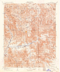 Kernville California Historical topographic map, 1:125000 scale, 30 X 30 Minute, Year 1908