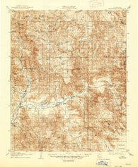 Kernville California Historical topographic map, 1:125000 scale, 30 X 30 Minute, Year 1908
