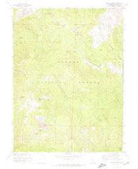Kettle Rock California Historical topographic map, 1:24000 scale, 7.5 X 7.5 Minute, Year 1972