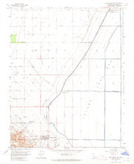 Kettleman City California Historical topographic map, 1:24000 scale, 7.5 X 7.5 Minute, Year 1963