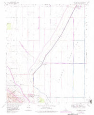 Kettleman City California Historical topographic map, 1:24000 scale, 7.5 X 7.5 Minute, Year 1963