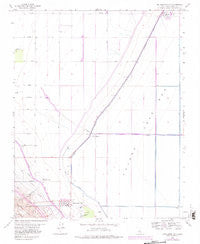 Kettleman City California Historical topographic map, 1:24000 scale, 7.5 X 7.5 Minute, Year 1963