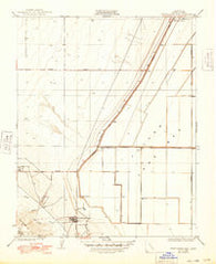 Kettleman City California Historical topographic map, 1:31680 scale, 7.5 X 7.5 Minute, Year 1937