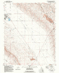 Kettleman Plain California Historical topographic map, 1:24000 scale, 7.5 X 7.5 Minute, Year 1994
