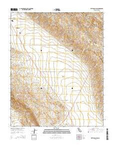 Kettleman Plain California Current topographic map, 1:24000 scale, 7.5 X 7.5 Minute, Year 2015