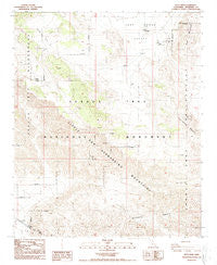 Keys View California Historical topographic map, 1:24000 scale, 7.5 X 7.5 Minute, Year 1988