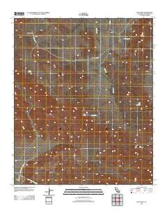 Keys View California Historical topographic map, 1:24000 scale, 7.5 X 7.5 Minute, Year 2012