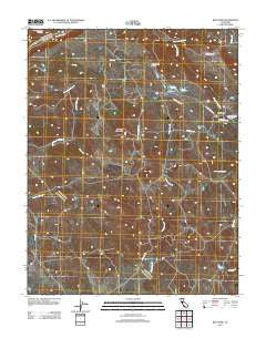 Keystone California Historical topographic map, 1:24000 scale, 7.5 X 7.5 Minute, Year 2012