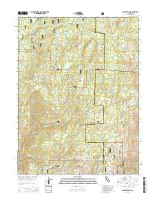 Kimshew Point California Current topographic map, 1:24000 scale, 7.5 X 7.5 Minute, Year 2015