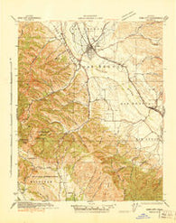 King City California Historical topographic map, 1:62500 scale, 15 X 15 Minute, Year 1939