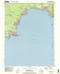 Kings Beach California Historical topographic map, 1:24000 scale, 7.5 X 7.5 Minute, Year 1992