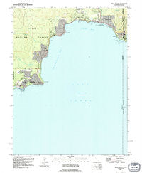 Kings Beach California Historical topographic map, 1:24000 scale, 7.5 X 7.5 Minute, Year 1992