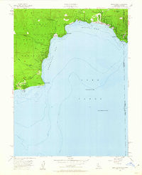 Kings Beach California Historical topographic map, 1:24000 scale, 7.5 X 7.5 Minute, Year 1955