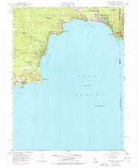 Kings Beach California Historical topographic map, 1:24000 scale, 7.5 X 7.5 Minute, Year 1955