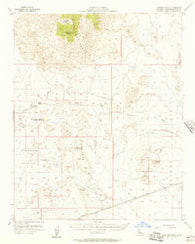 Kingston Peak California Historical topographic map, 1:62500 scale, 15 X 15 Minute, Year 1955